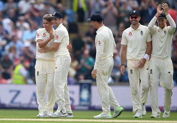 Image result for chris woakes in sam curran out